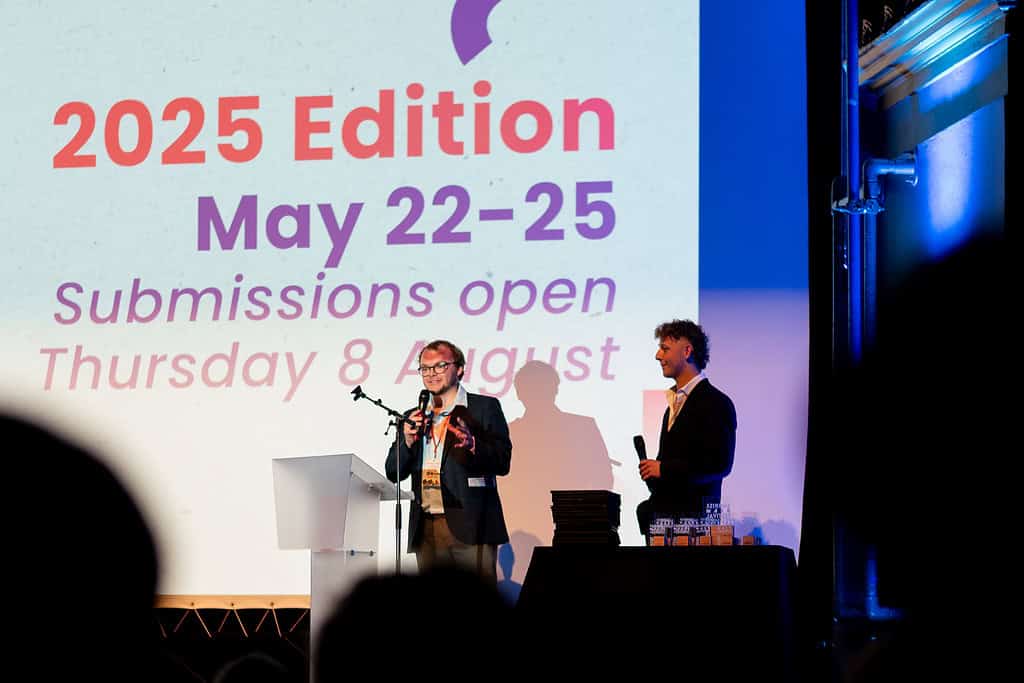 Co-founder Joshua Freemantle on the left with fellow founder Patrick Johnson: Credit – Iaroslava