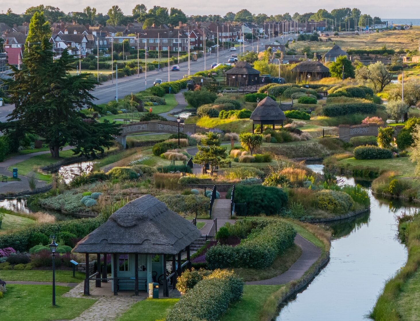 Aerial view of the Venetian Waterways, free open space for one to enjoy - Image: Oliver Drone Photography